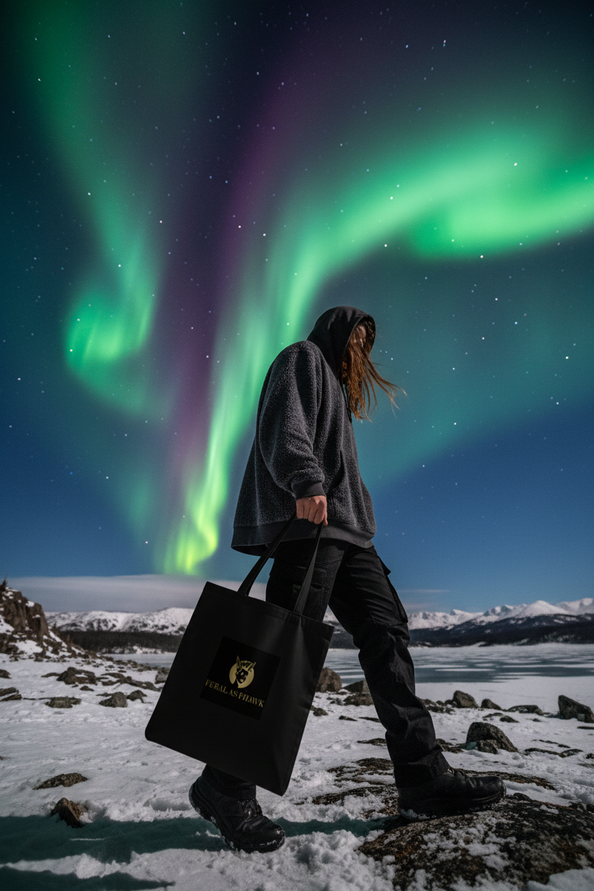Feral as Fhawk™ Cotton Tote Bag