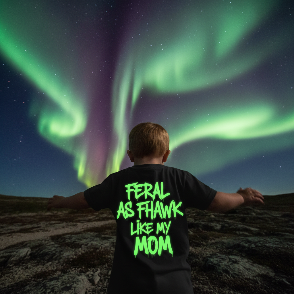 Feral as Fhawk Like My Mom Toddler Tee Lifestyle