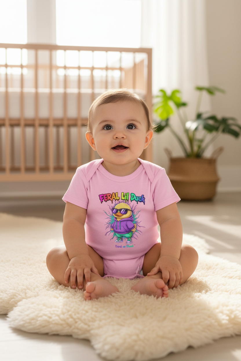 FERAL Lil Duck™ FERAL SPAWN Infant Bodysuit Lifestyle