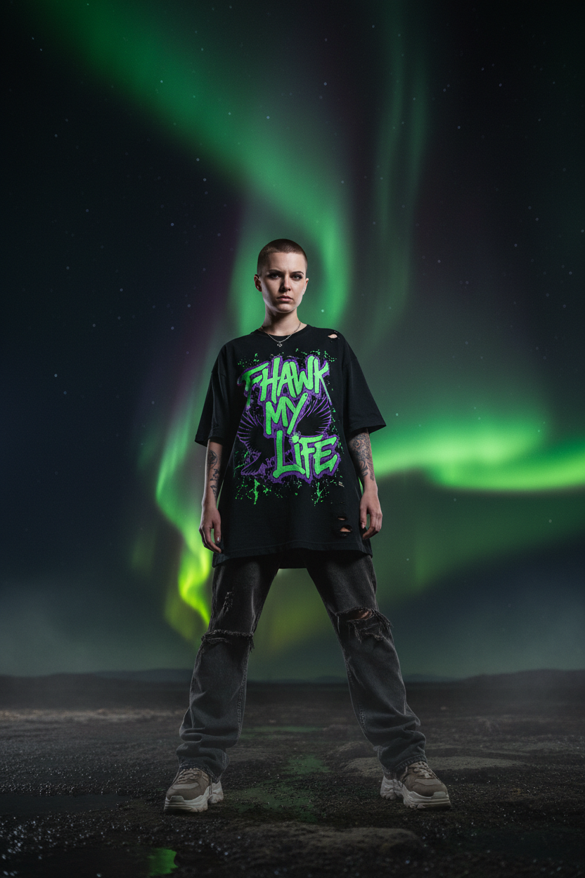 Fhawk My Life T-Shirt Lifestyle