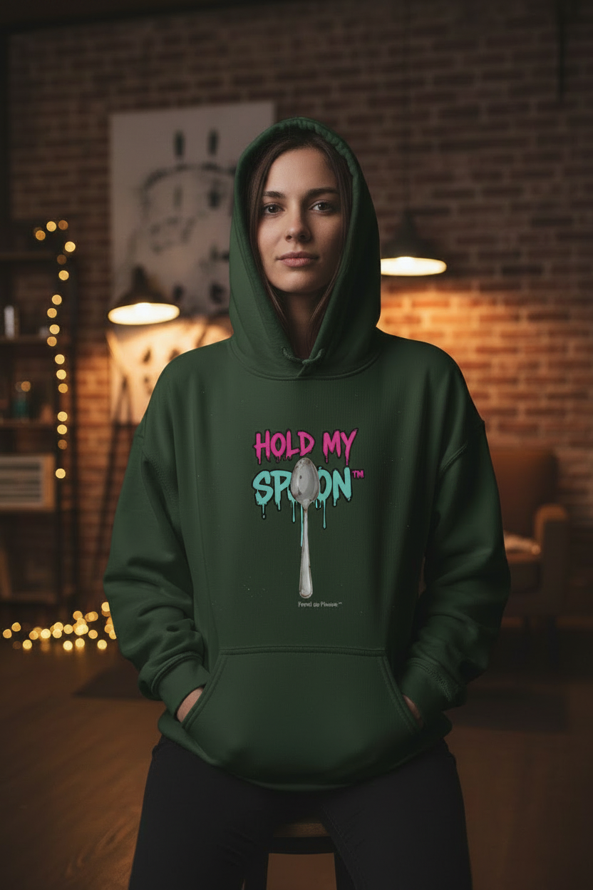 Hold My Spoon™ Hoodie Lifestyle
