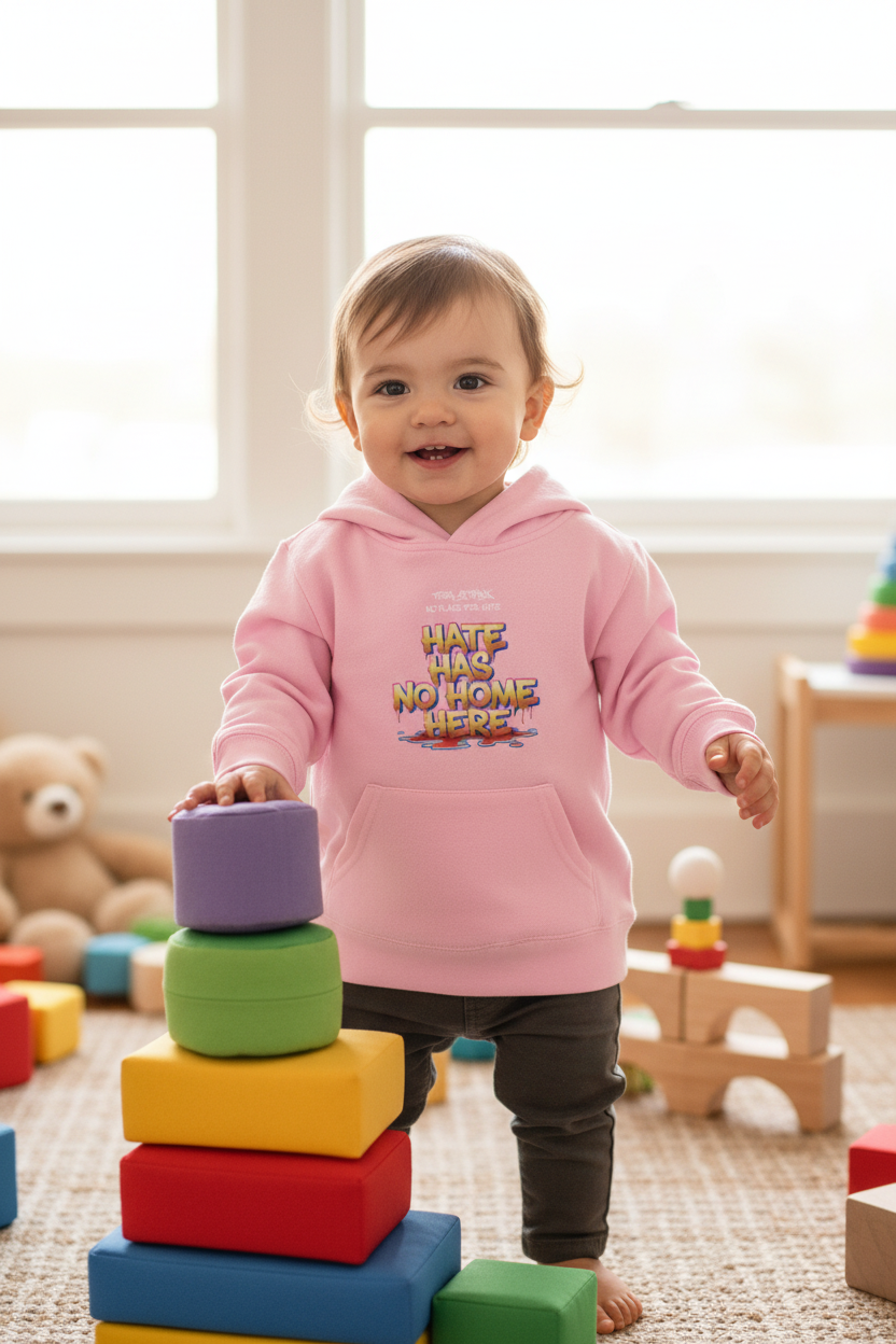 No Place for Hate FERALS IN TRAINING Toddler Hoodie Lifestyle