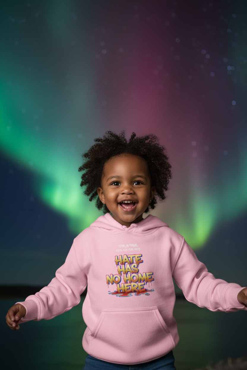 No Place for Hate FERALS IN TRAINING Toddler Hoodie — Northern Lights Redo
