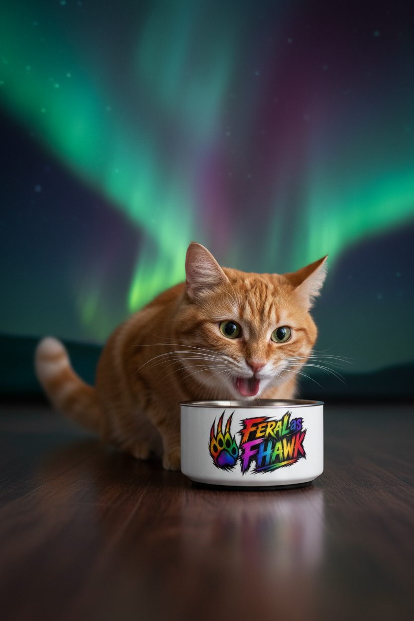 Pride Claw Pet Bowl — Northern Lights Lifestyle