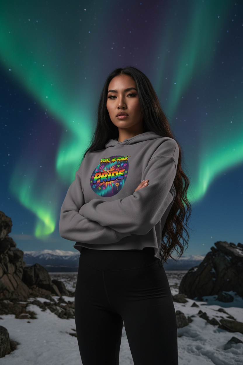 Pride Crop Hoodie — Northern Lights Lifestyle