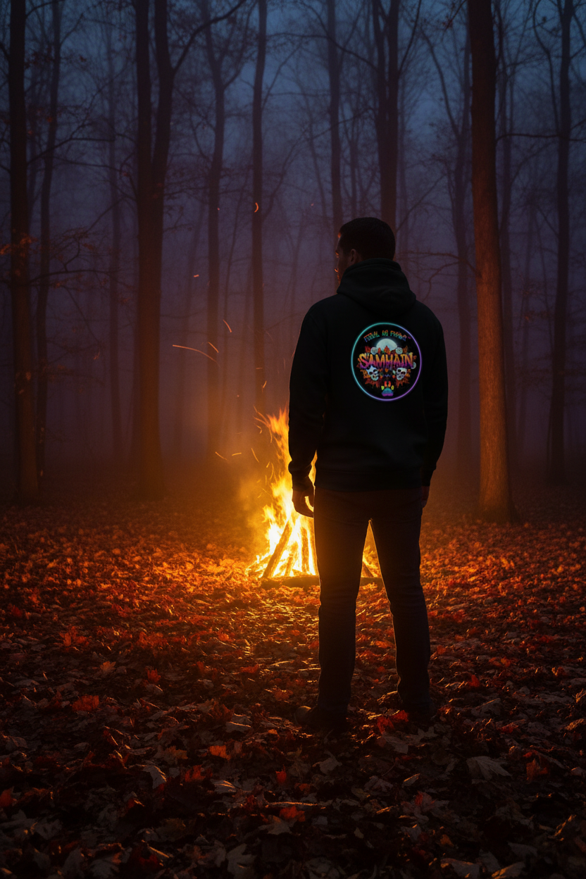 Samhain Hoodie Lifestyle — Correct Graphic
